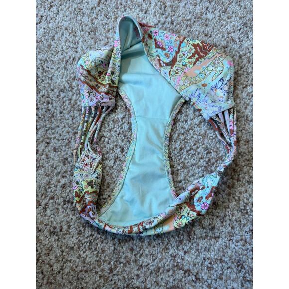 Victoria's Secret Bikini size Medium, floral, multicolor 2 piece, Boho design - Picture 8 of 10